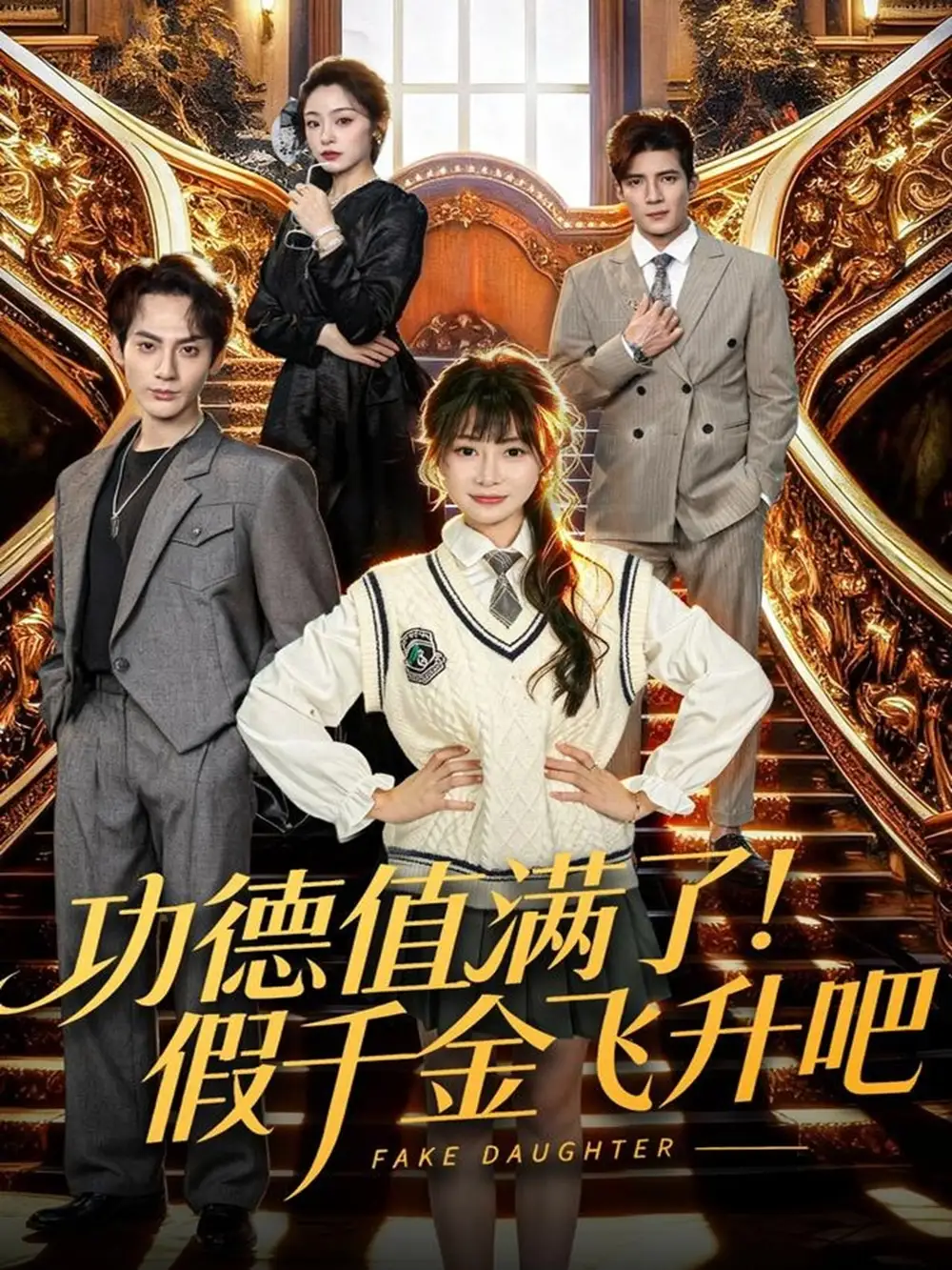 功德值满了!假千金飞升吧(71集)赵文浩&赵学茹高清海报图片 功德值满了!假千金飞升吧(71集)赵文浩&赵学茹海报